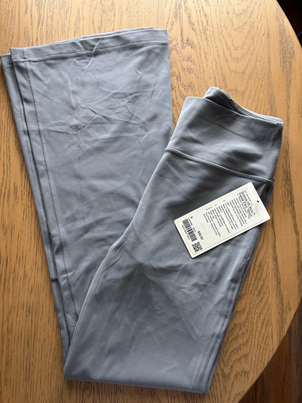 Grey Lululemon Flare leggings